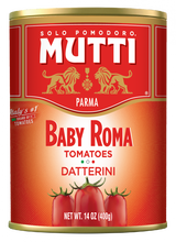 Load image into Gallery viewer, Copy of Baby Roma Tomatoes 14 OZ. Mutti