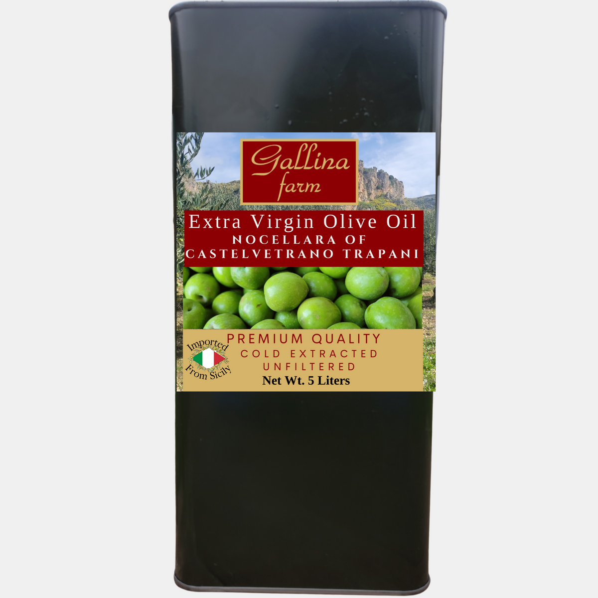 Extra Virgin Olive Oil Nocellara Castelvetrano Trapani Italy Best