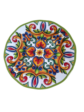 Plate flat Favignana  28 cm (11”