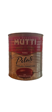 Mutti whole pealed tomatoes foods service size  6lb 8.7 oz