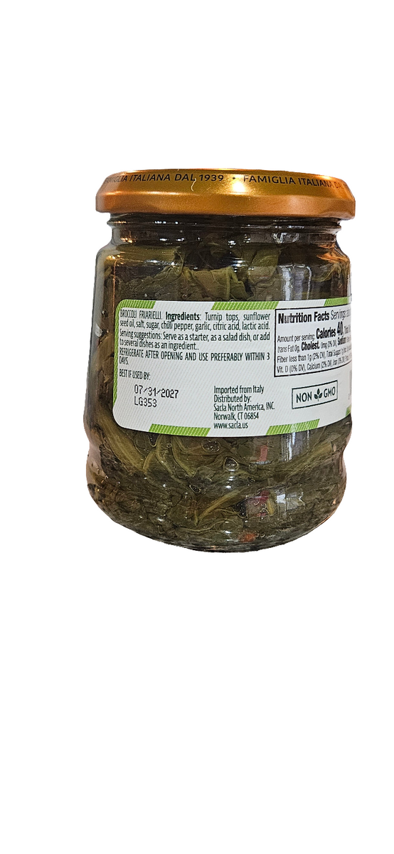 Sacla broccoli friarielli 280 gr – Gallina Fine Foods