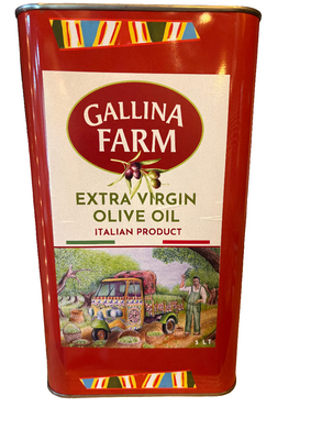 Gallina extravirgin olive oil  3 liter
