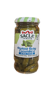 Load image into Gallery viewer, Pickled baby cucumbers (gherkings) 10.59oz