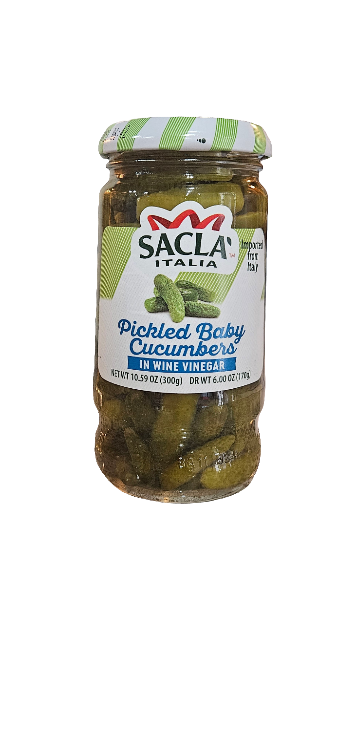 Pickled baby cucumbers (gherkings) 10.59oz