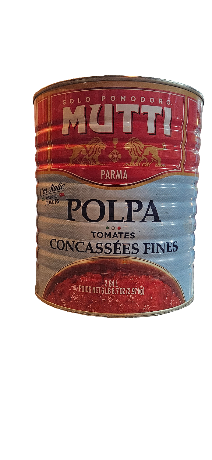 Mutti Polpa  crush food service size tomato 6 lb 8.7 oz