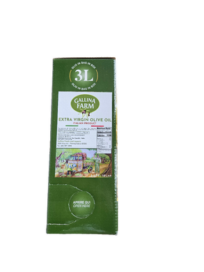 Gallina farm extravirgin olive oil bag n box 3 litr