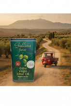 Load image into Gallery viewer, Gallina farms Extra virgin olive oil 3 litr tin / with tonda iblea,  Calamignara and Santagatese Harvest 2025/2026