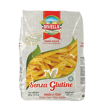 Gluten free penne divella 400gr