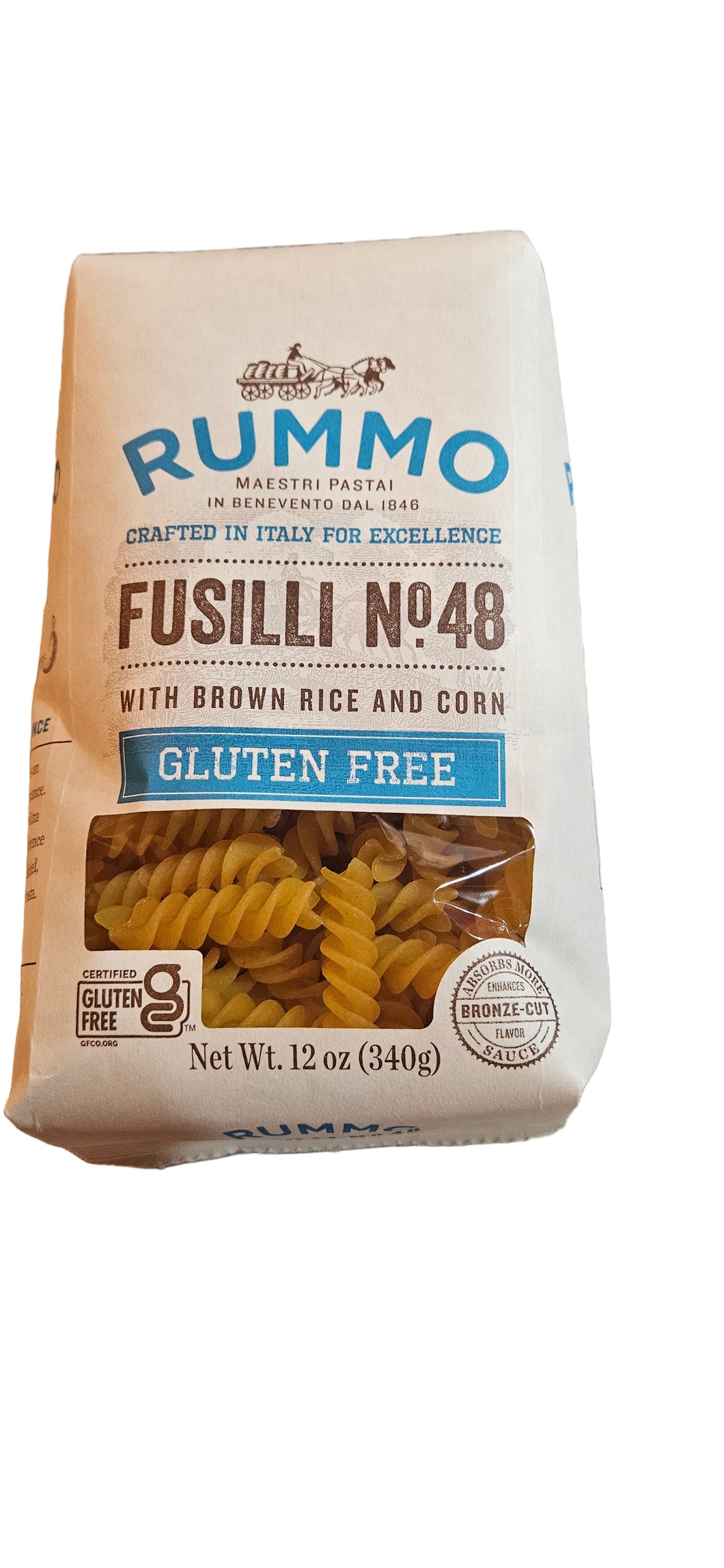 Rummo gluten free fusilli n48