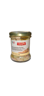 Callipo Tuna Chunks w/ Potatoes & Rosemary 
6 oz (170g)