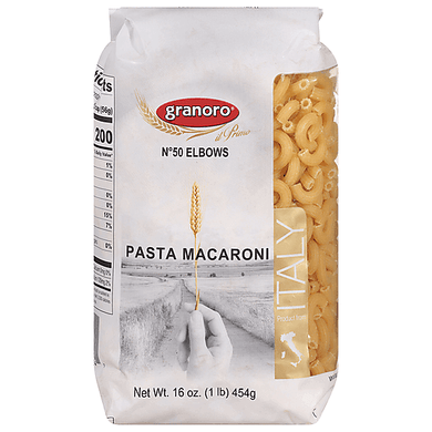 Elbows Rigati granoro  #50 20x454gr