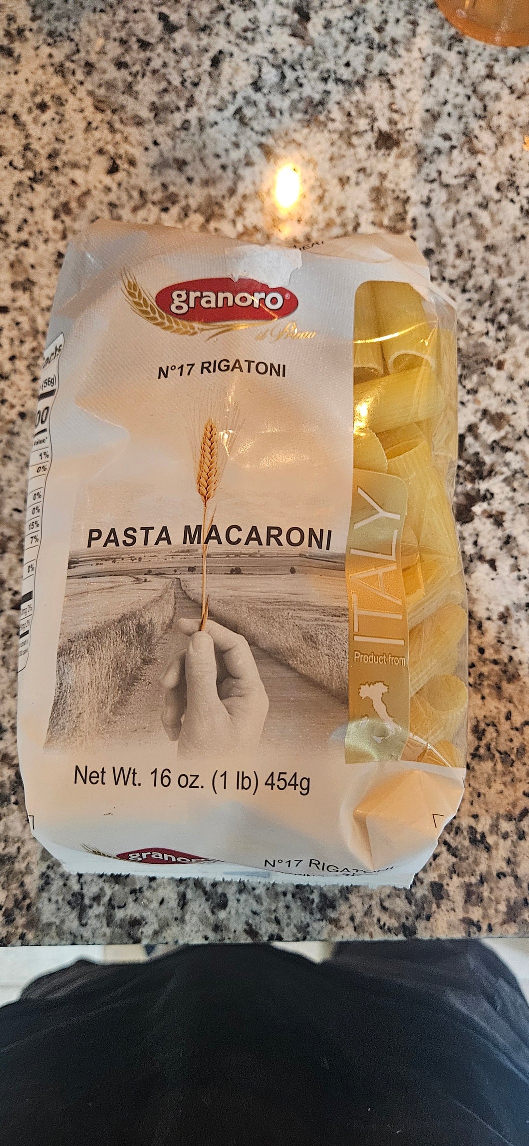 Rigatoni granoro #17 20x454gr