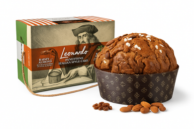 Leonardo Raisin & Almond Panettone 2.2lb
