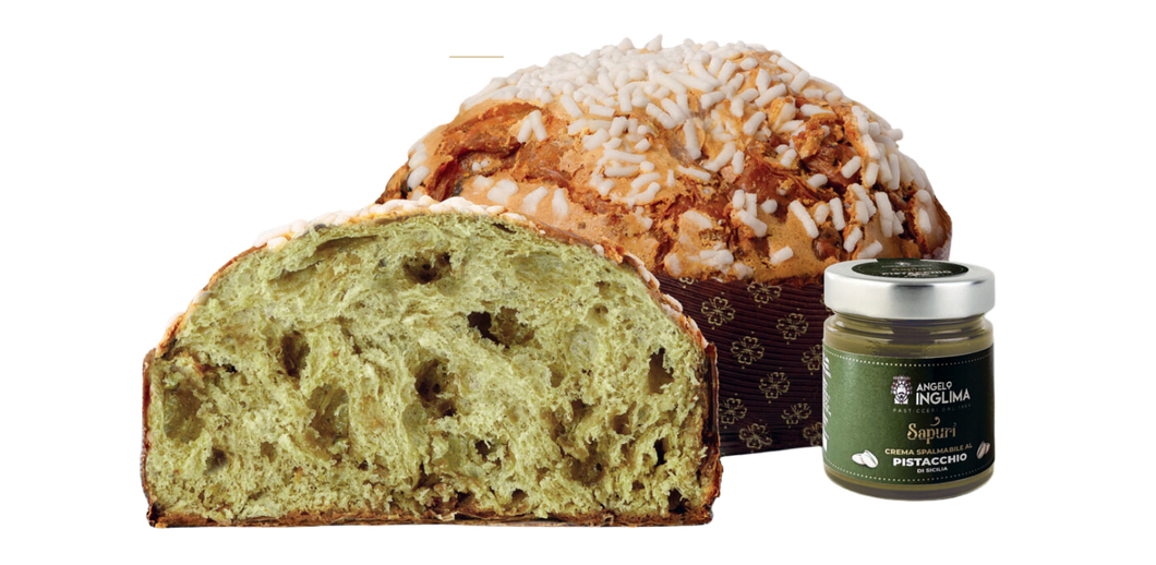 Englima Panettone Pistacchio + Cream 2.2 Lb