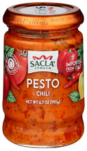 Load image into Gallery viewer, Sacla Chili Pesto 6.7 oz