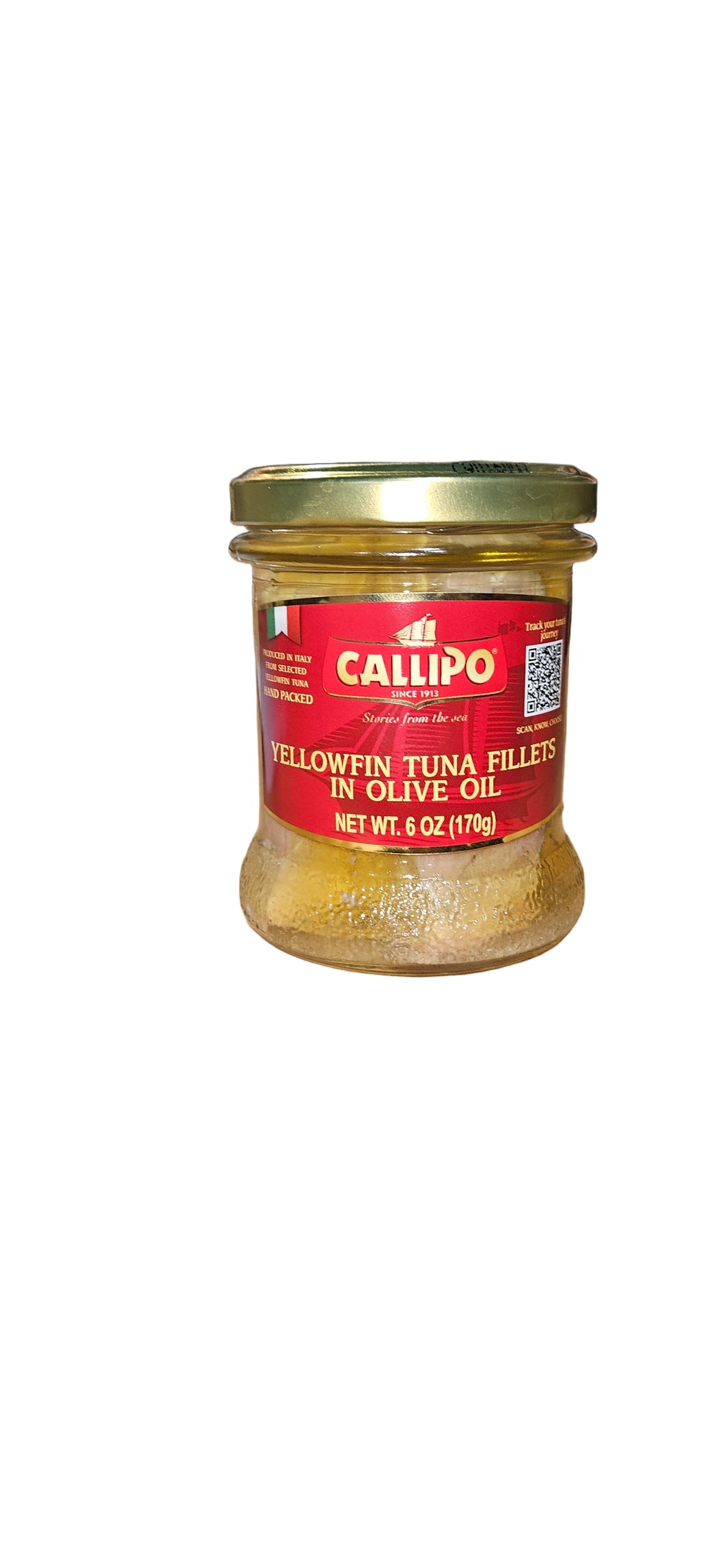 Tuna yellowfin callipo 6 oz (170gr)