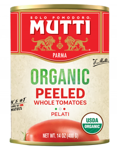 Organic Whole Peeled Tomatoes Mutti