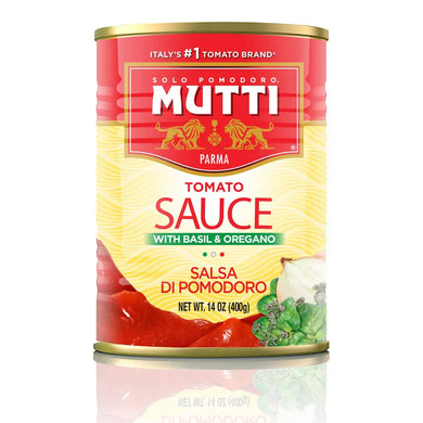 Tomato Sauce with Basil & Oregano Mutti