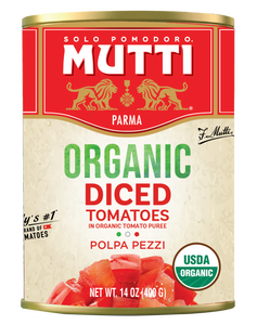 Organic Diced Tomatoes Mutti